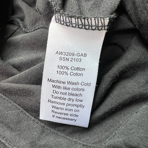 ATM Anthony‎ Thomas Melillo Long Sleeve JumpSuit Size Large Black Over Sized - Picture 10 of 14